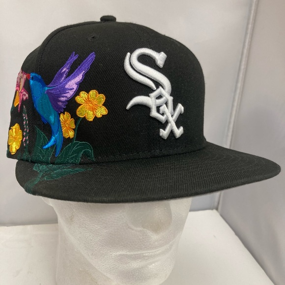 New Era Accessories New Era 59fifty Chicago White Sox Hat Blooming 59fifty Mens Cap Flowers